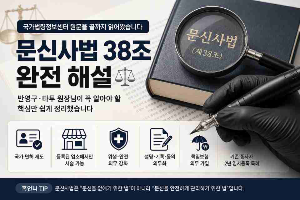 문신사법 원문 해부